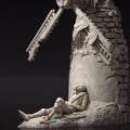 Don Quixote – The Tragedy of Dreams Diorama Miniature Resin Model Kit | by Nerikson