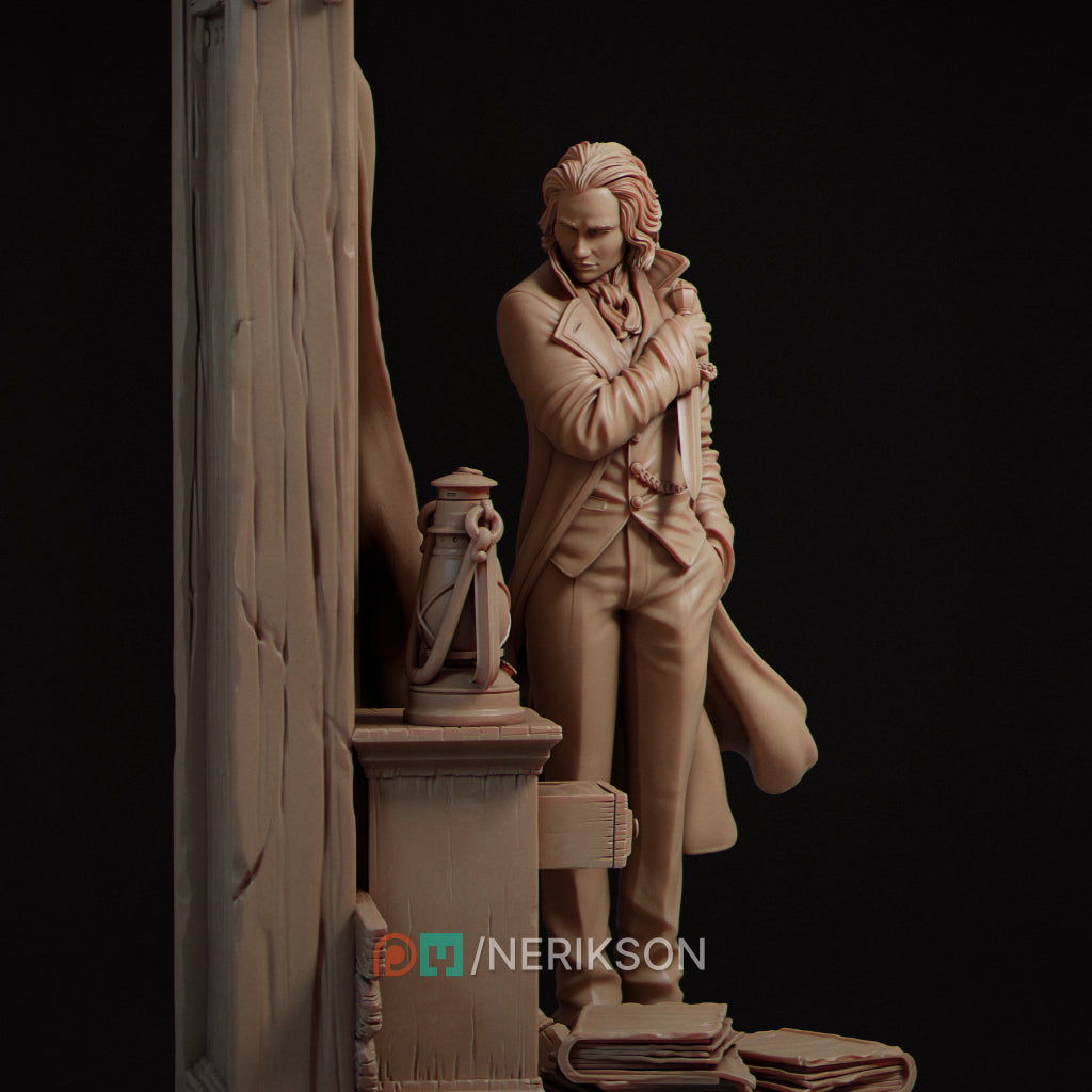 Dorian Gray – The Tragedy of the Self Diorama Miniature Resin Model Kit | by Nerikson
