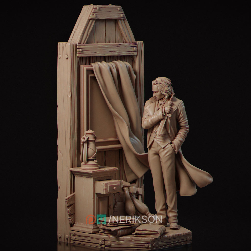 Dorian Gray – The Tragedy of the Self Diorama Miniature Resin Model Kit | by Nerikson