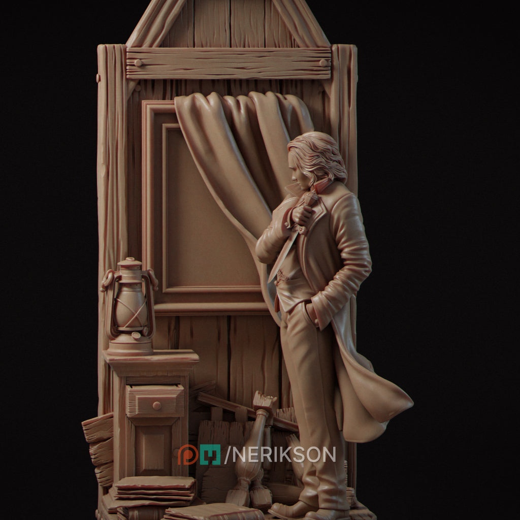Dorian Gray – The Tragedy of the Self Diorama Miniature Resin Model Kit | by Nerikson