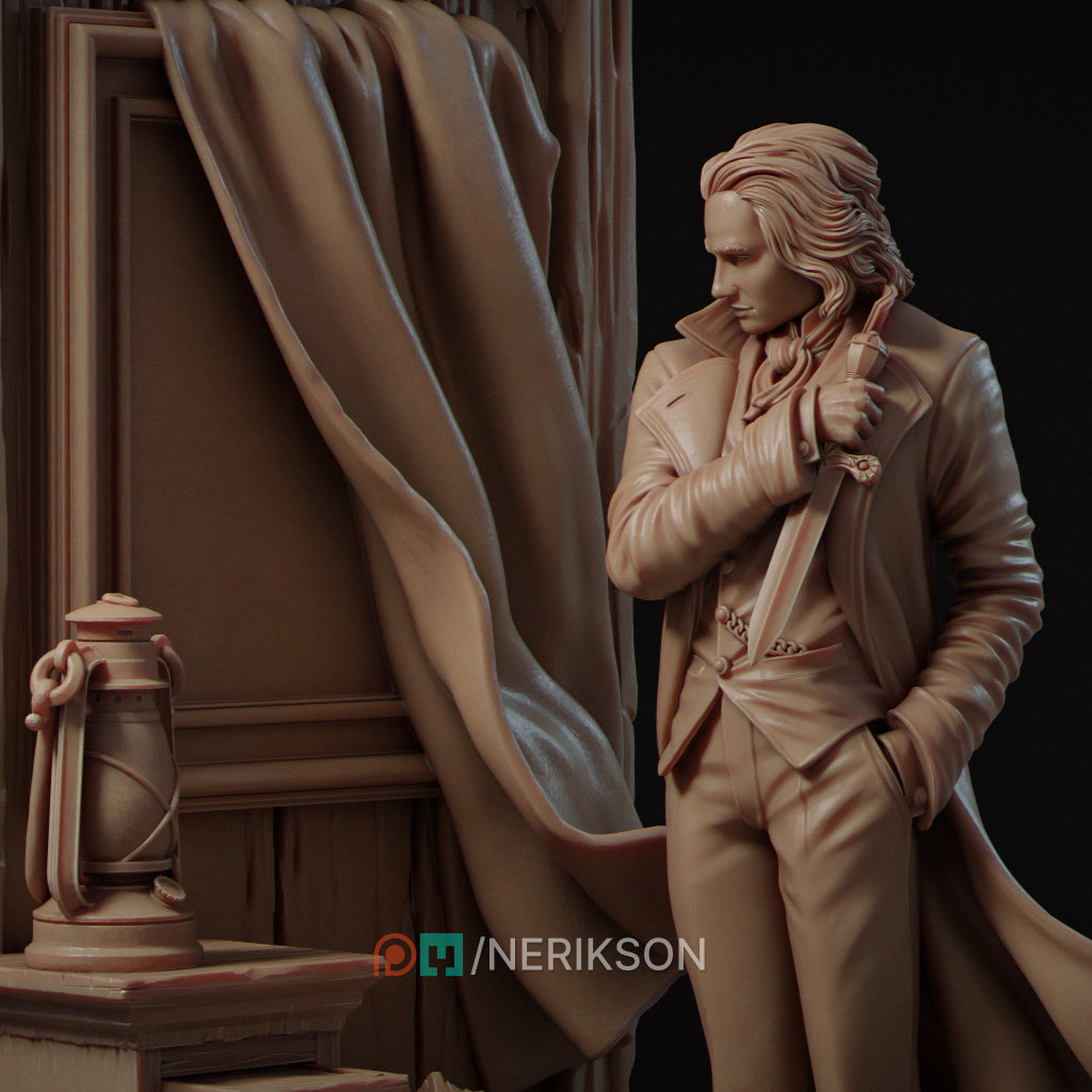 Dorian Gray – The Tragedy of the Self Diorama Miniature Resin Model Kit | by Nerikson