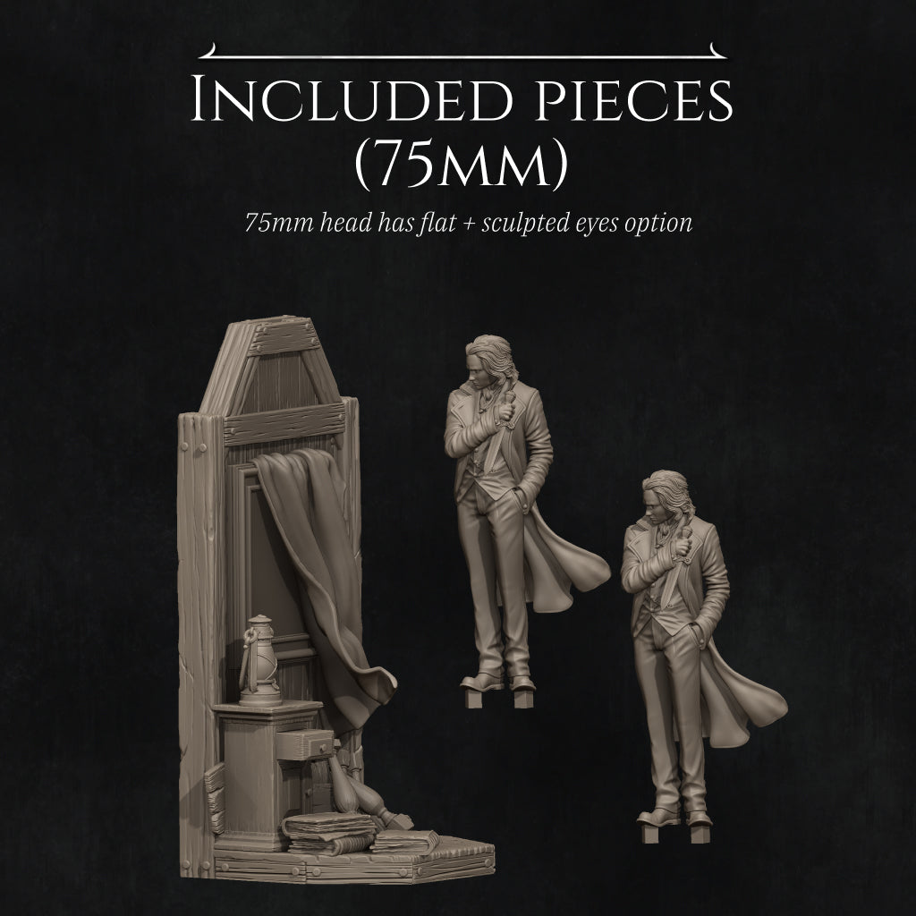 Dorian Gray – The Tragedy of the Self Diorama Miniature Resin Model Kit | by Nerikson