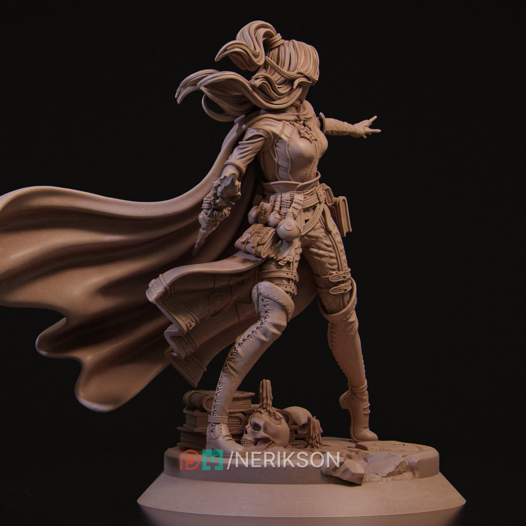 Elf Mage Miniature Resin Model Kit | by Nerikson