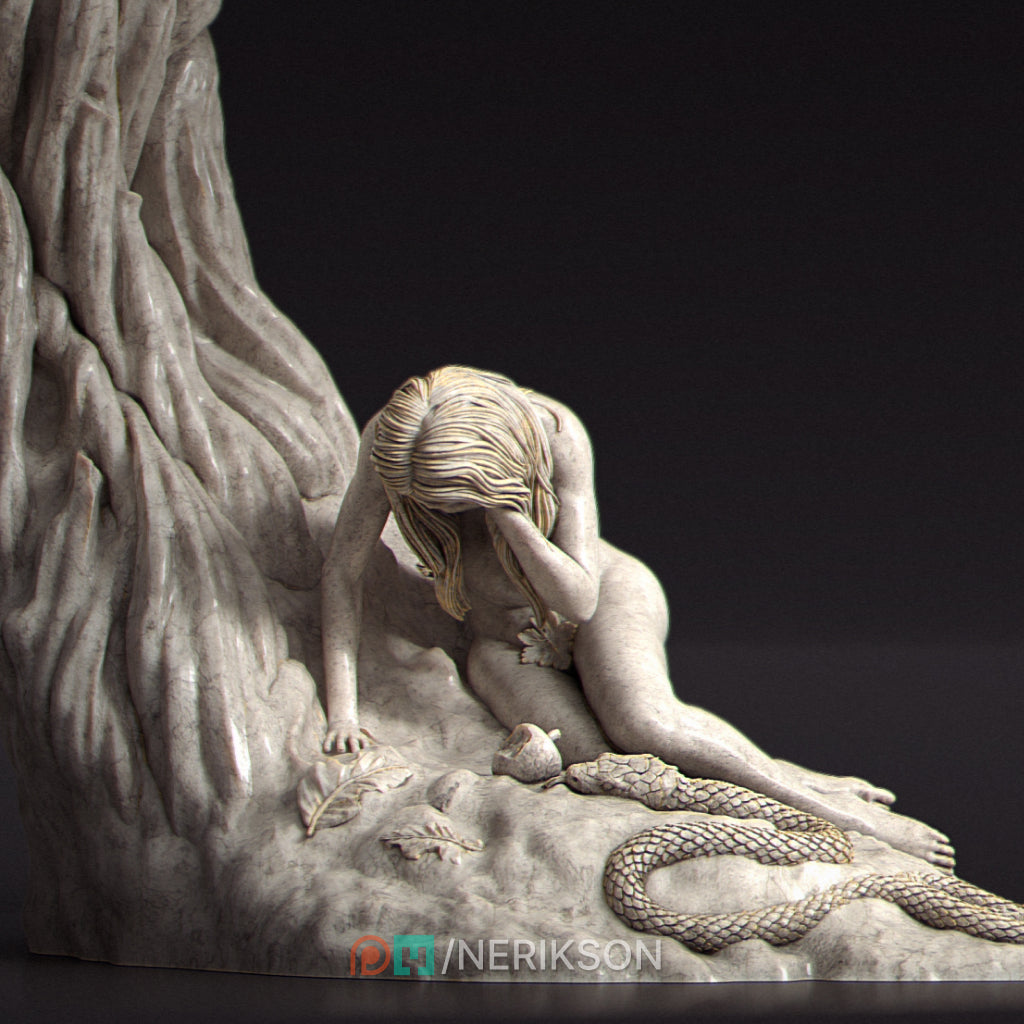 Eve – The Tragedy of Freedom Diorama Miniature Resin Model Kit | by Nerikson
