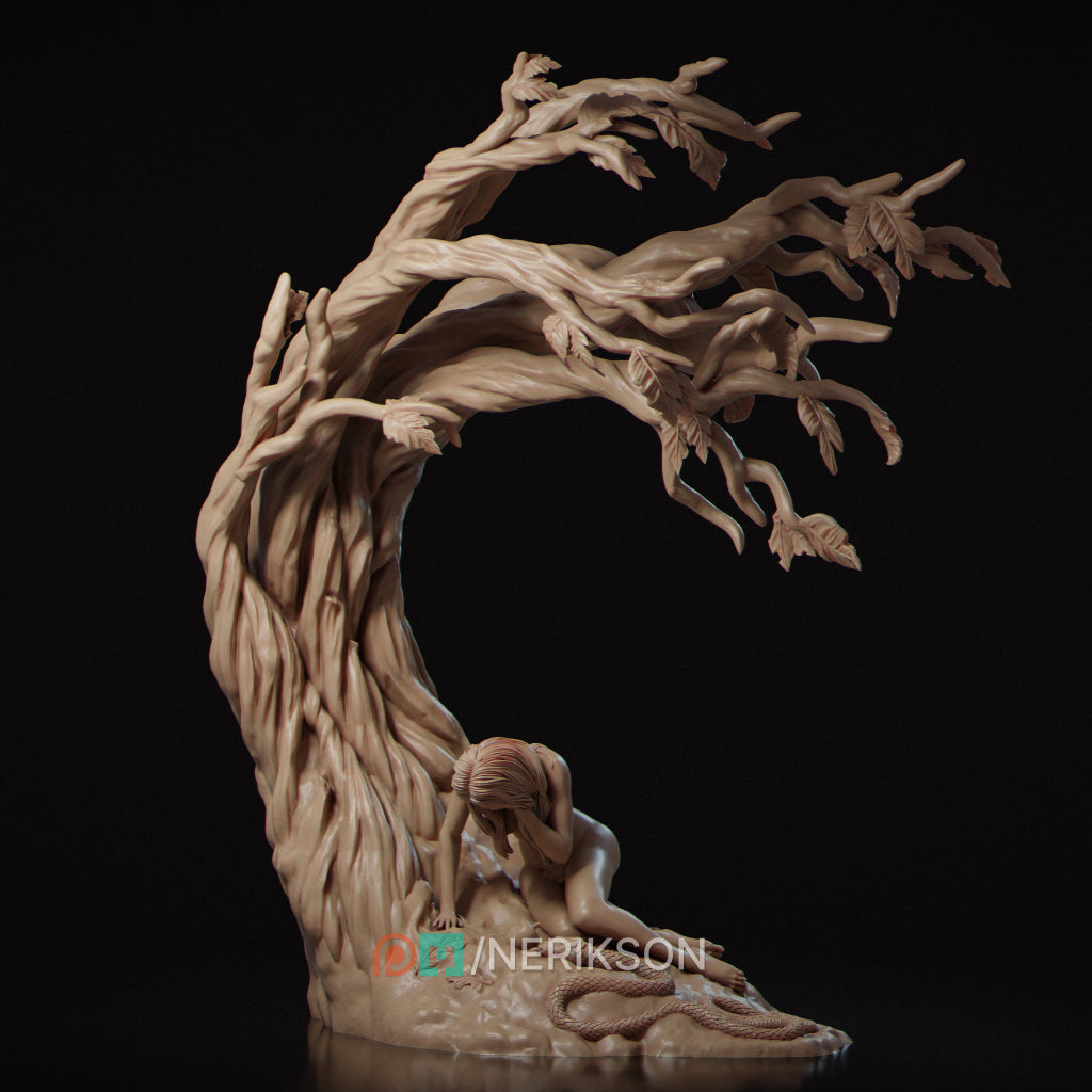 Eve – The Tragedy of Freedom Diorama Miniature Resin Model Kit | by Nerikson