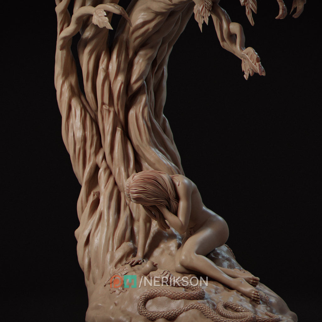 Eve – The Tragedy of Freedom Diorama Miniature Resin Model Kit | by Nerikson