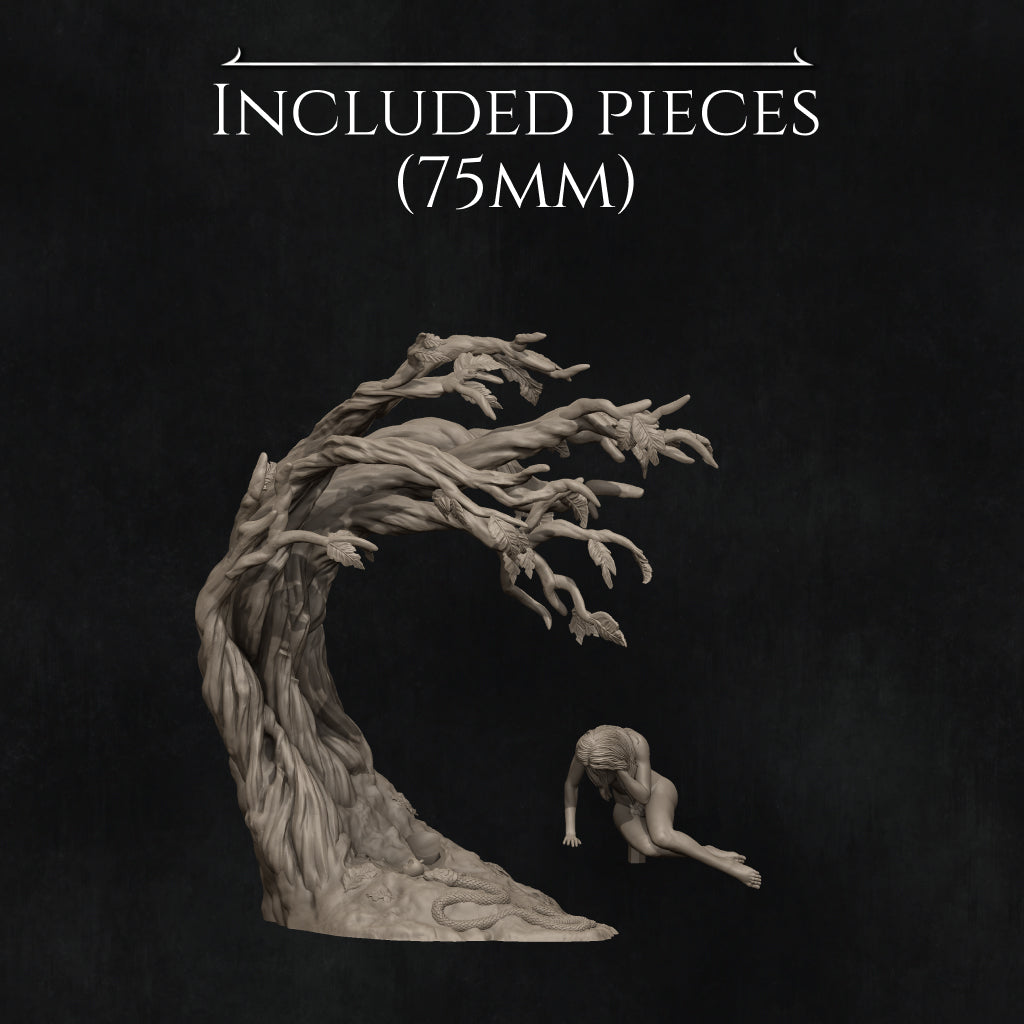 Eve – The Tragedy of Freedom Diorama Miniature Resin Model Kit | by Nerikson