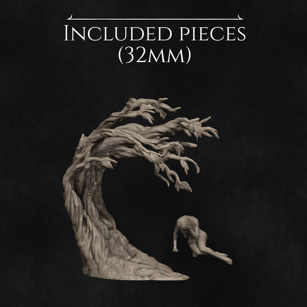 Eve – The Tragedy of Freedom Diorama Miniature Resin Model Kit | by Nerikson