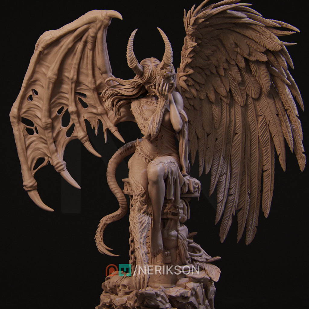 The Face of Evil Diorama Miniature Resin Model Kit | by Nerikson