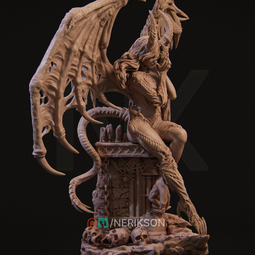 The Face of Evil Diorama Miniature Resin Model Kit | by Nerikson
