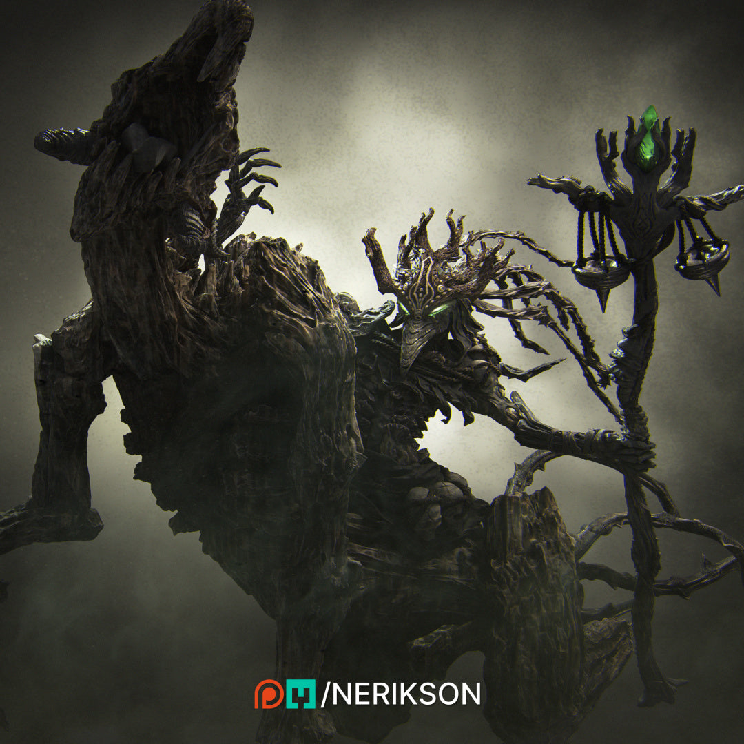 Famine: The Four Horsemen Miniature Resin Model Kit | by Nerikson