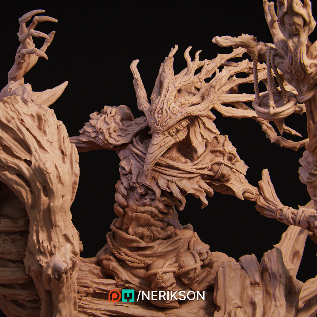 Famine: The Four Horsemen Miniature Resin Model Kit | by Nerikson