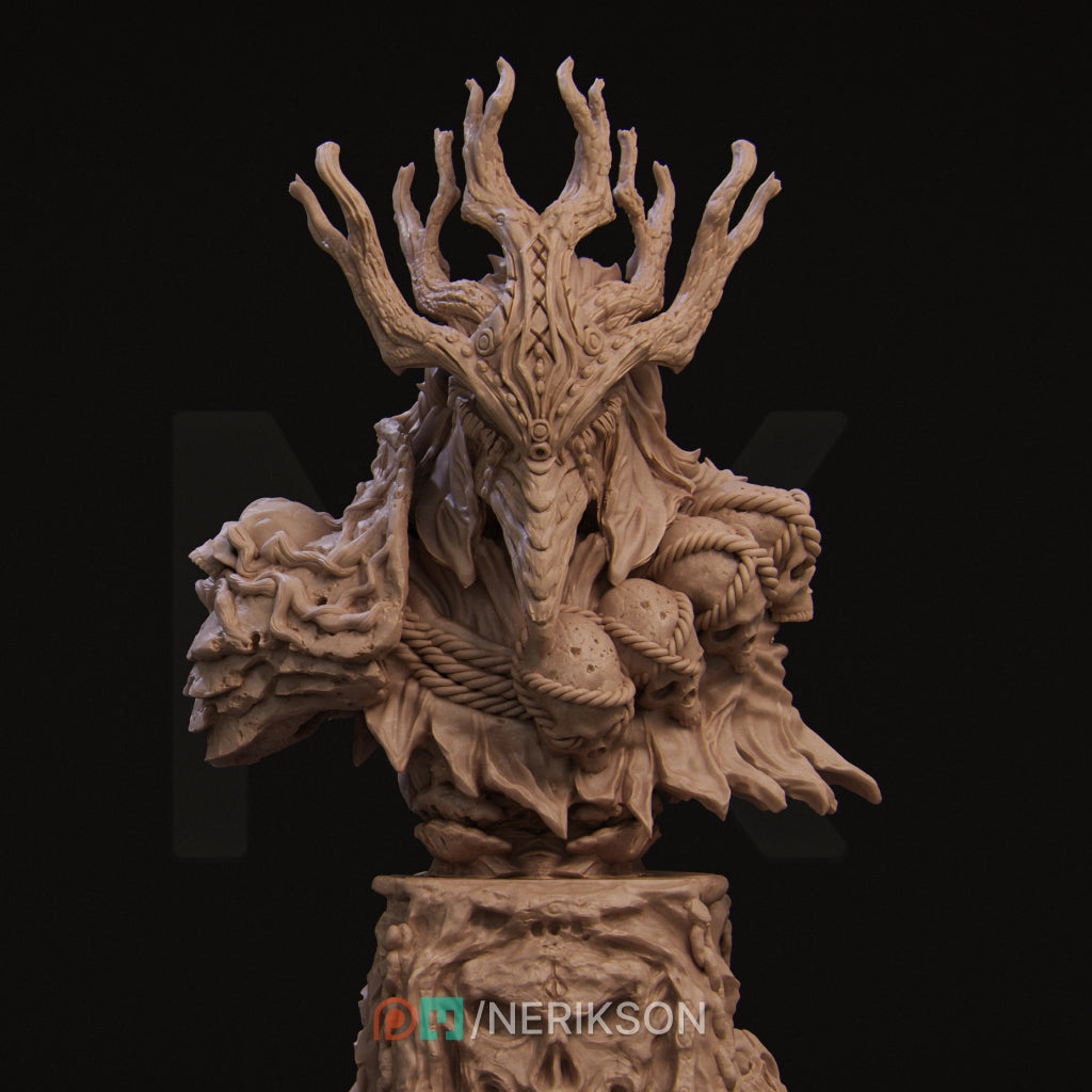 Famine: The Four Horsemen Bust Resin Model Kit | by Nerikson