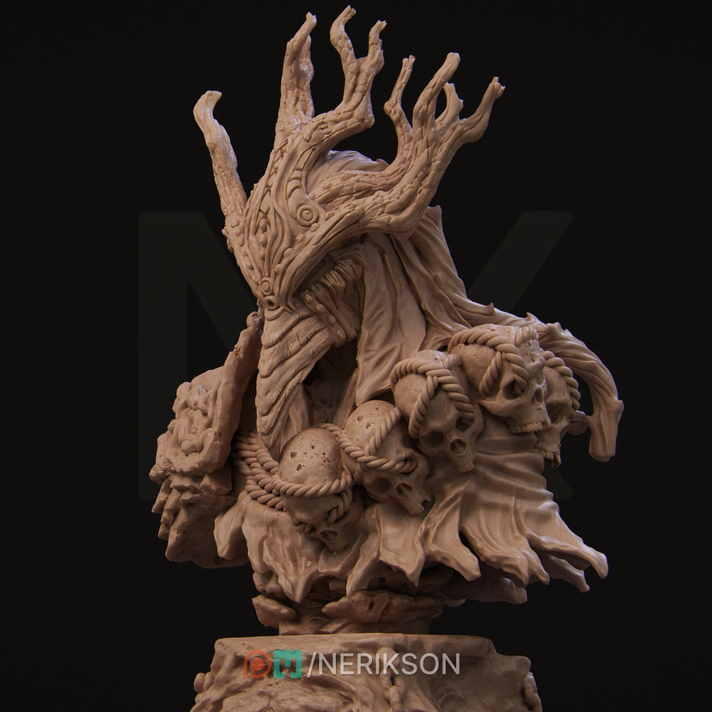 Famine: The Four Horsemen Bust Resin Model Kit | by Nerikson