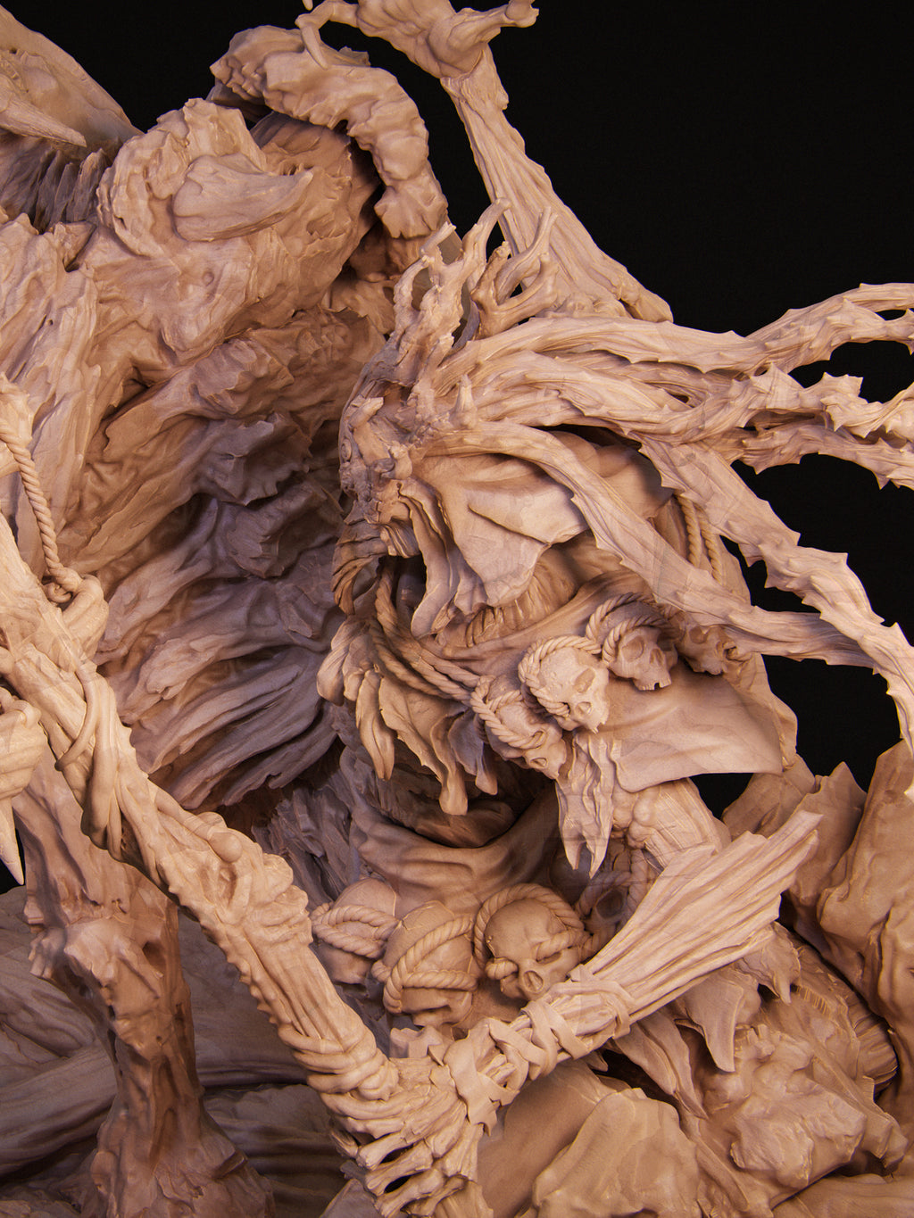Famine: The Four Horsemen Miniature Resin Model Kit | by Nerikson