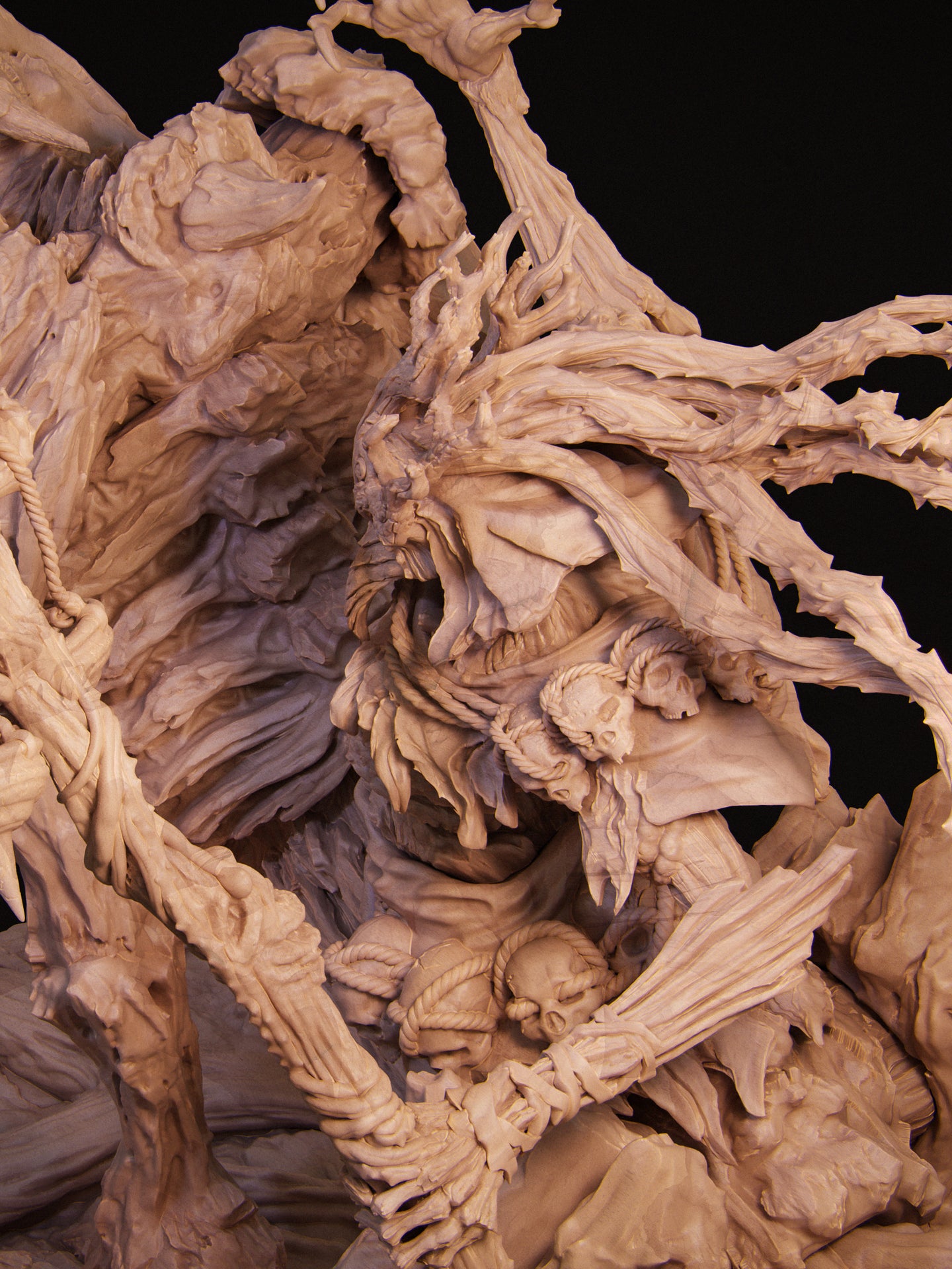 Famine: The Four Horsemen Miniature Resin Model Kit | by Nerikson