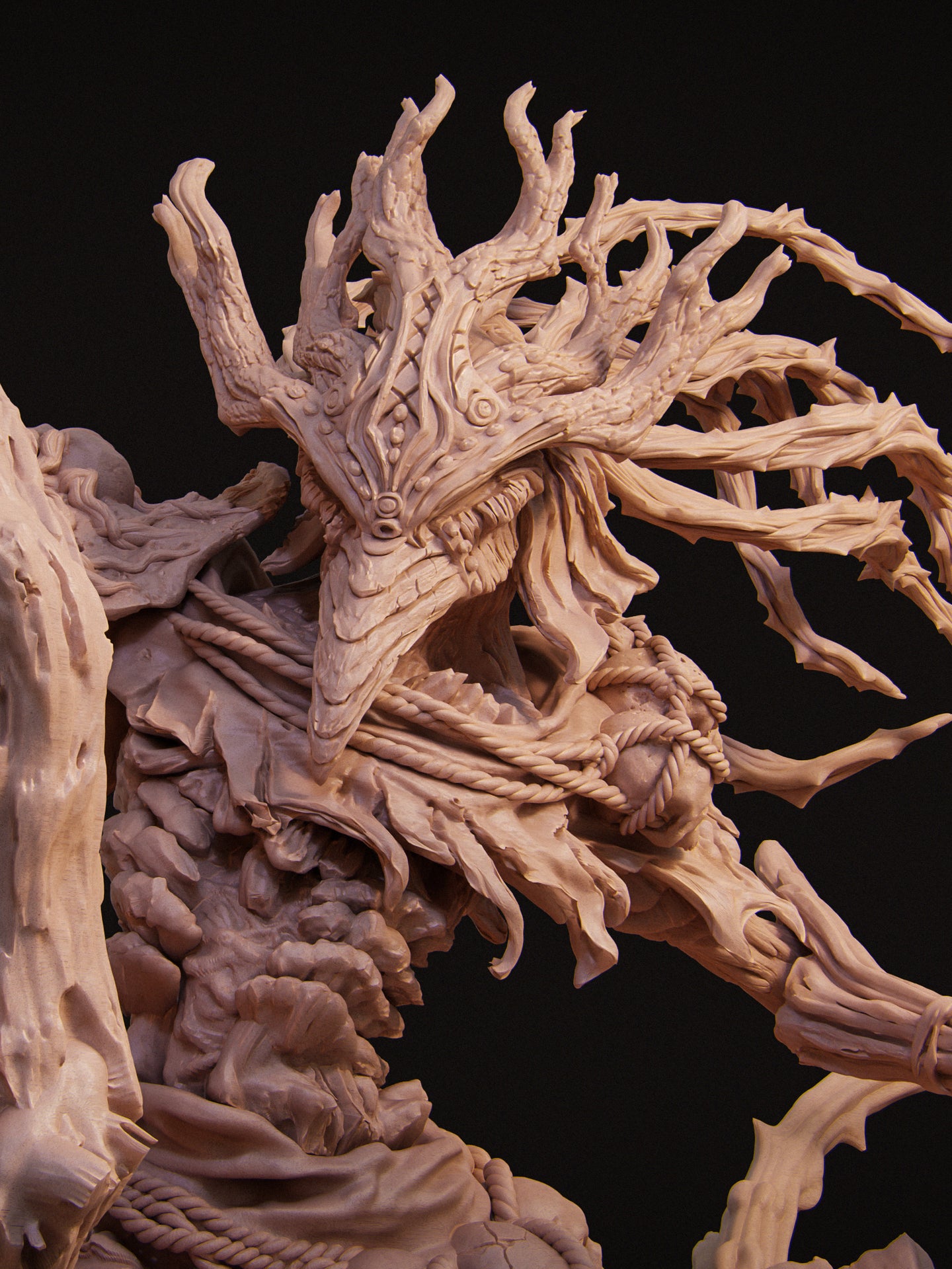 Famine: The Four Horsemen Miniature Resin Model Kit | by Nerikson