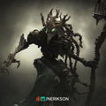 Famine: The Four Horsemen Standalone Miniature Resin Model Kit | by Nerikson