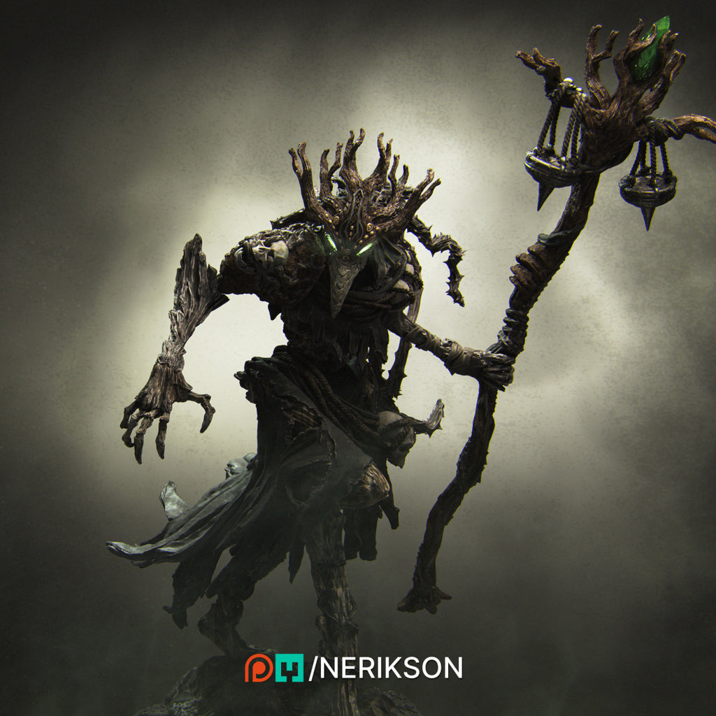 Famine: The Four Horsemen Standalone Miniature Resin Model Kit | by Nerikson