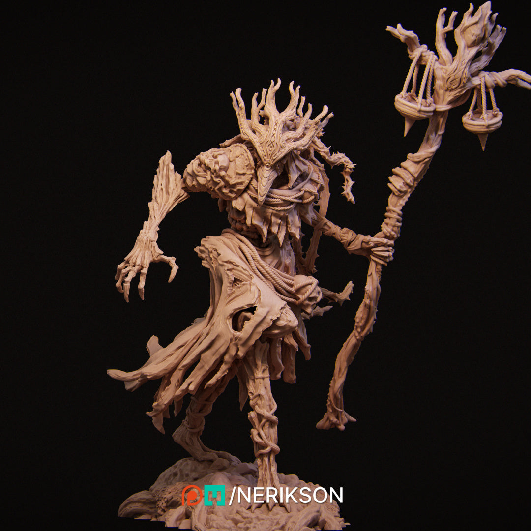 Famine: The Four Horsemen Standalone Miniature Resin Model Kit | by Nerikson