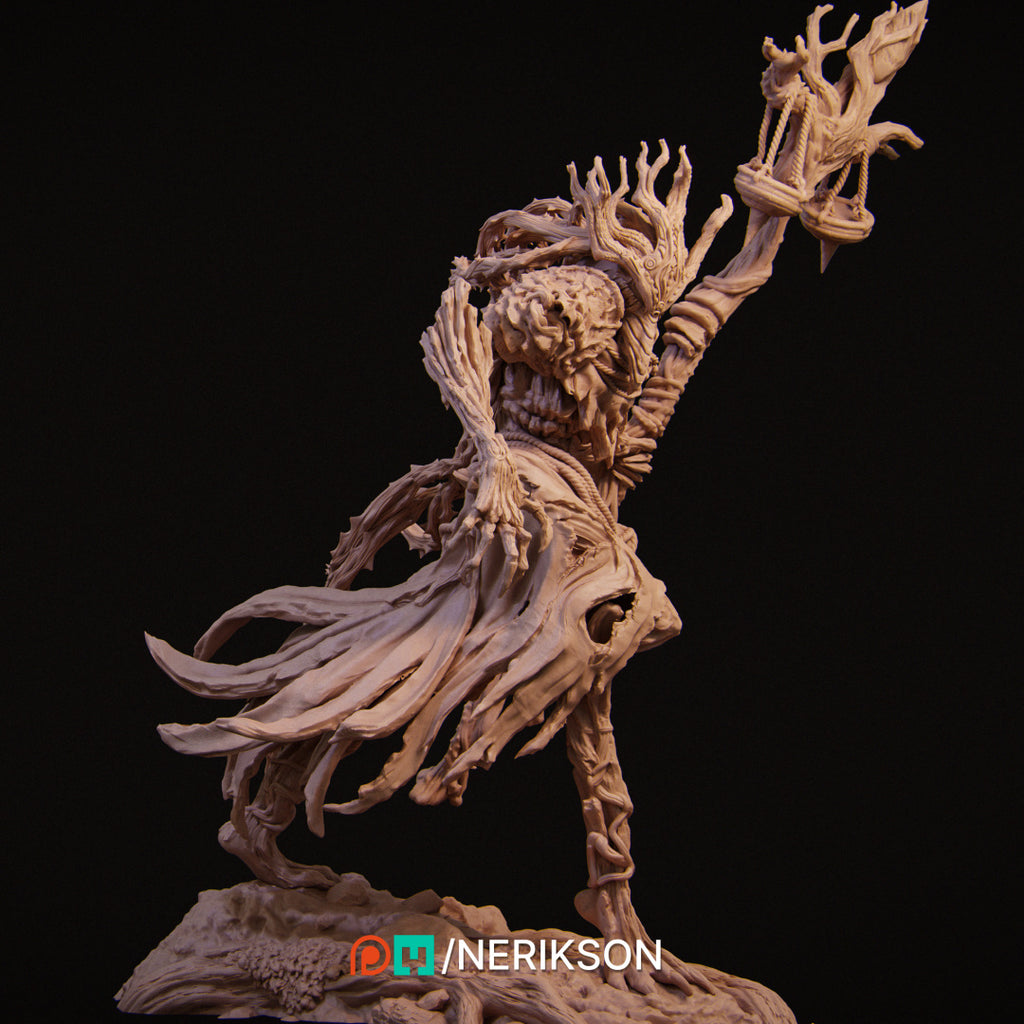 Famine: The Four Horsemen Standalone Miniature Resin Model Kit | by Nerikson