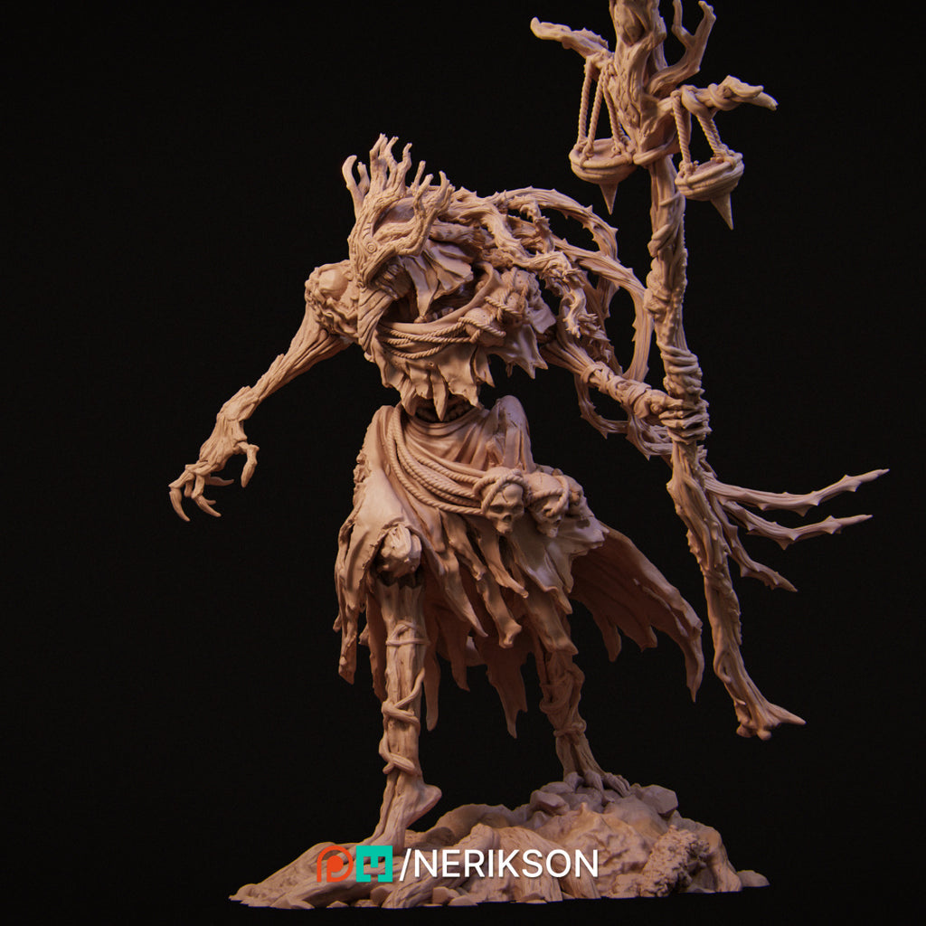 Famine: The Four Horsemen Standalone Miniature Resin Model Kit | by Nerikson