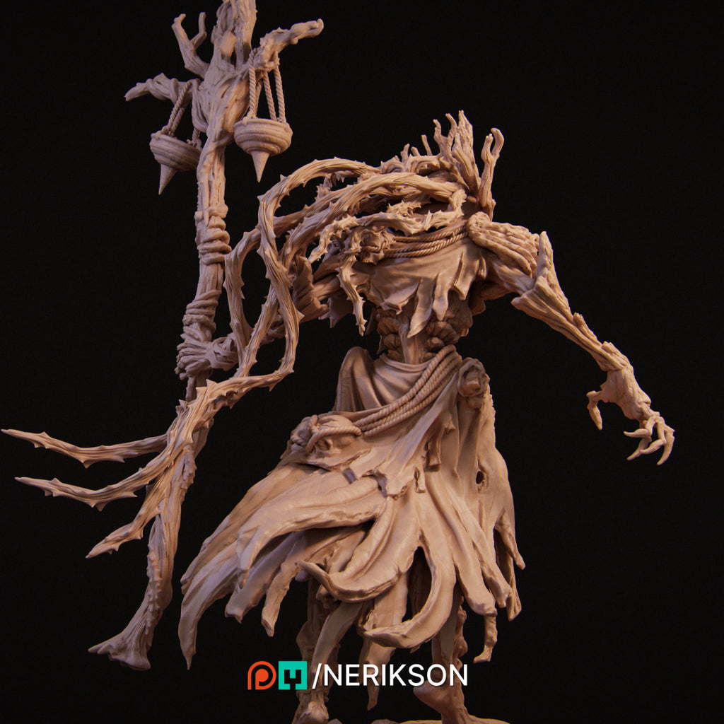 Famine: The Four Horsemen Standalone Miniature Resin Model Kit | by Nerikson
