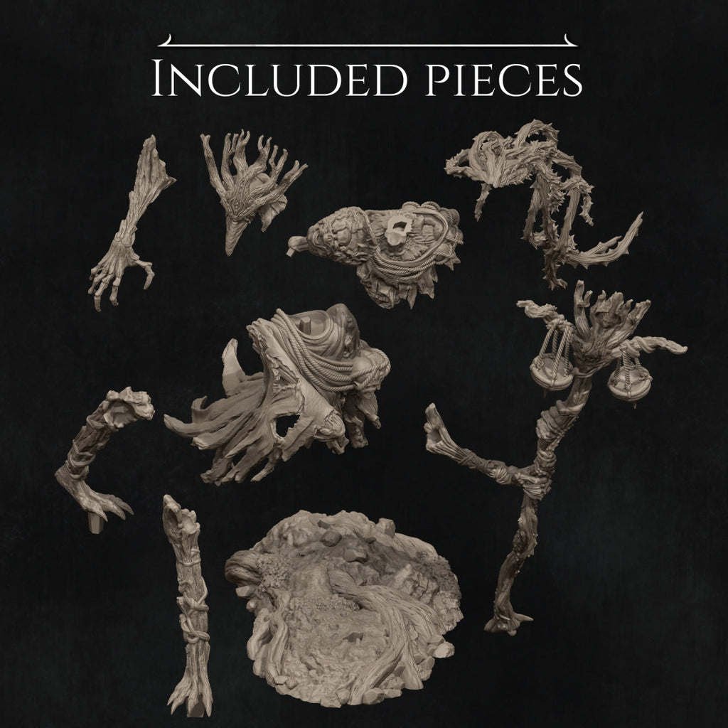Famine: The Four Horsemen Standalone Miniature Resin Model Kit | by Nerikson