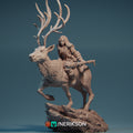 Gerda the Snow Huntress Miniature Resin Model Kit | by Nerikson