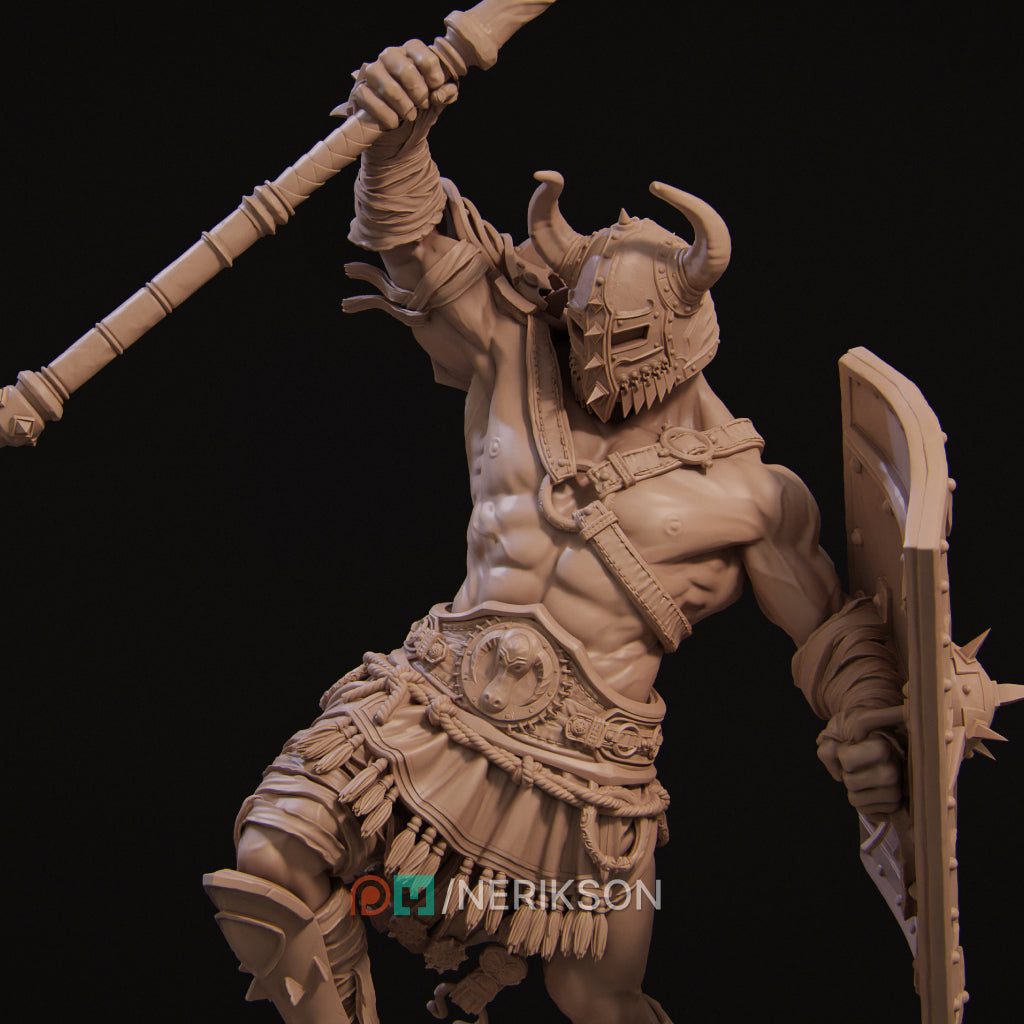 Gladiator Brute Miniature Resin Model Kit | by Nerikson