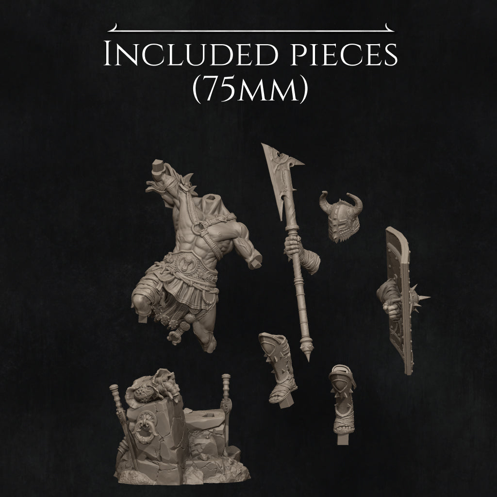 Gladiator Brute Miniature Resin Model Kit | by Nerikson