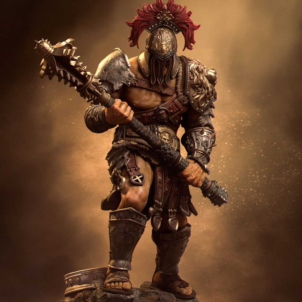 Gladiator Skullcrusher Miniature Resin Model Kit | by Nerikson