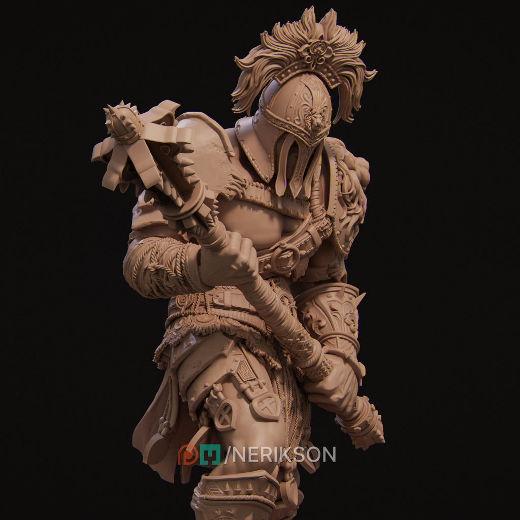 Gladiator Skullcrusher Miniature Resin Model Kit | by Nerikson