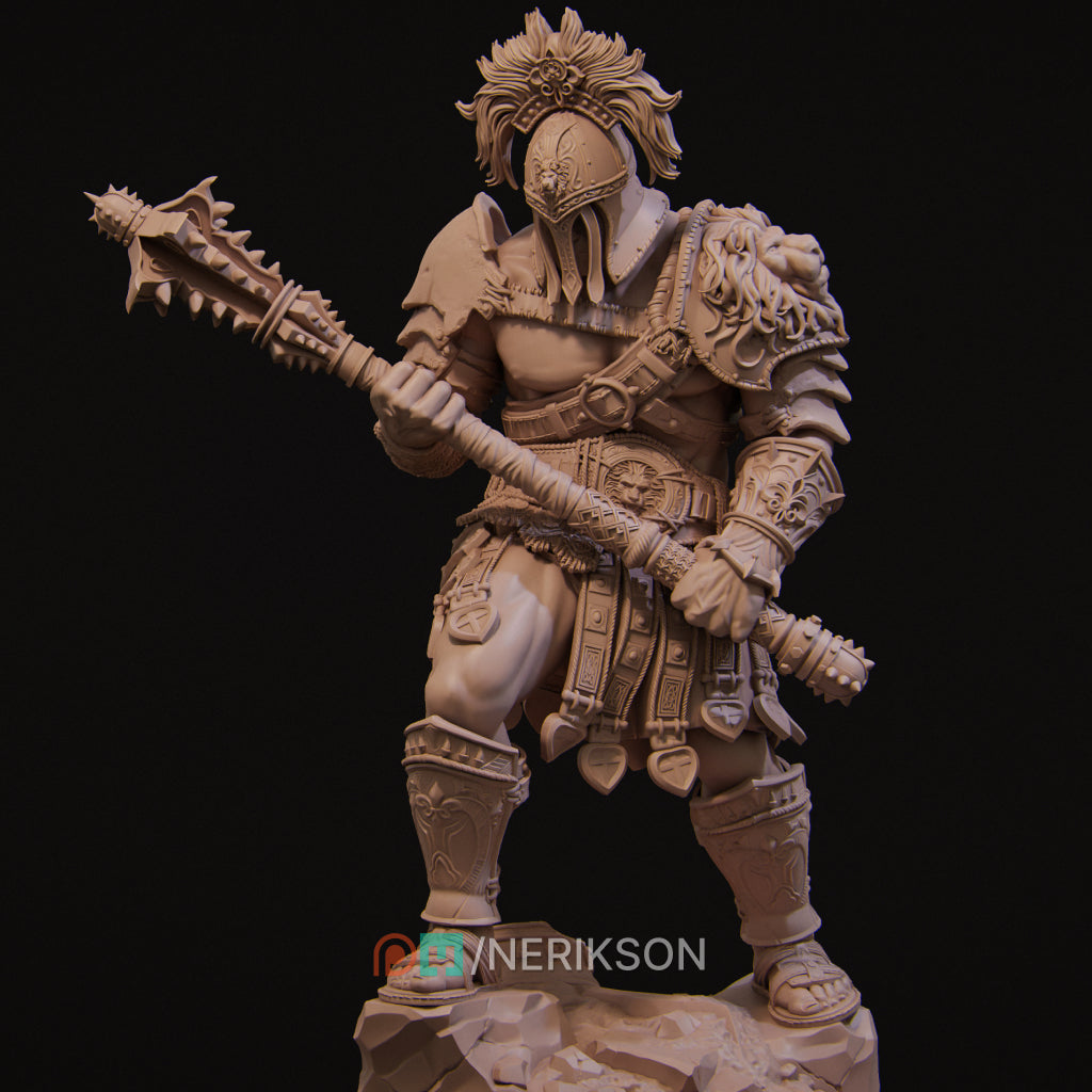 Gladiator Skullcrusher Miniature Resin Model Kit | by Nerikson