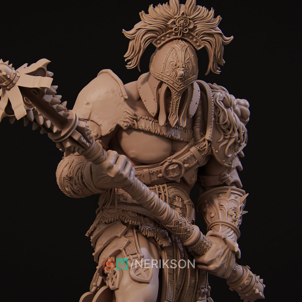Gladiator Skullcrusher Miniature Resin Model Kit | by Nerikson