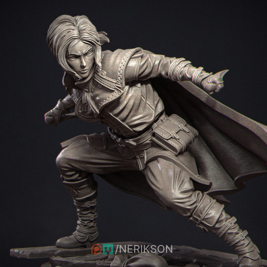 Halfling Rogue Miniature Resin Model Kit | by Nerikson