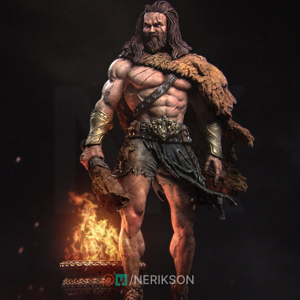 Heracles Standalone Variant Miniature Resin Model Kit | by Nerikson