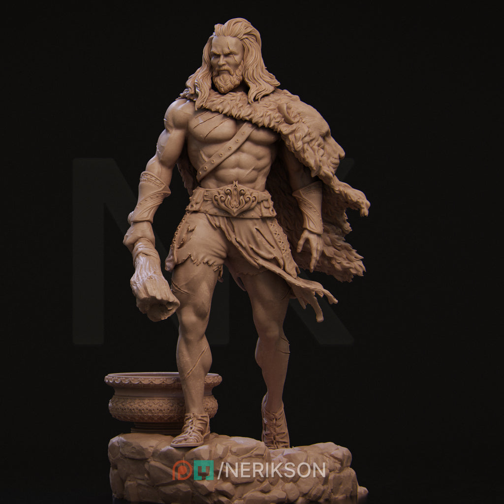 Heracles Standalone Variant Miniature Resin Model Kit | by Nerikson