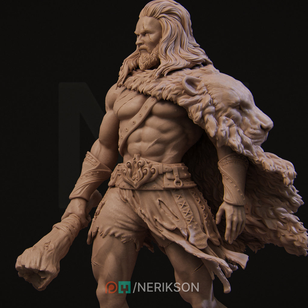 Heracles Standalone Variant Miniature Resin Model Kit | by Nerikson