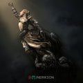 Torment of Faith Diorama Miniature Resin Model Kit | by Nerikson