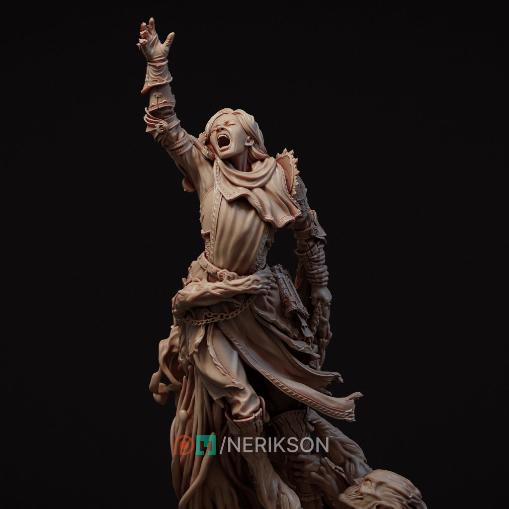 Torment of Faith Diorama Miniature Resin Model Kit | by Nerikson