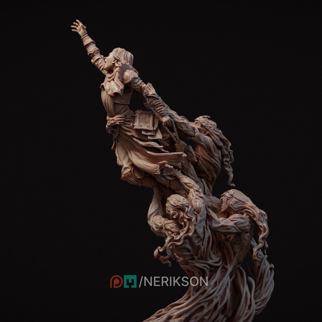 Torment of Faith Diorama Miniature Resin Model Kit | by Nerikson