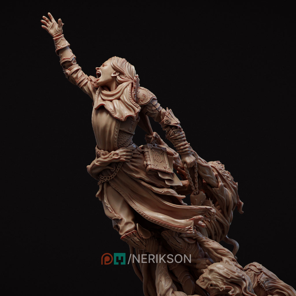 Torment of Faith Diorama Miniature Resin Model Kit | by Nerikson