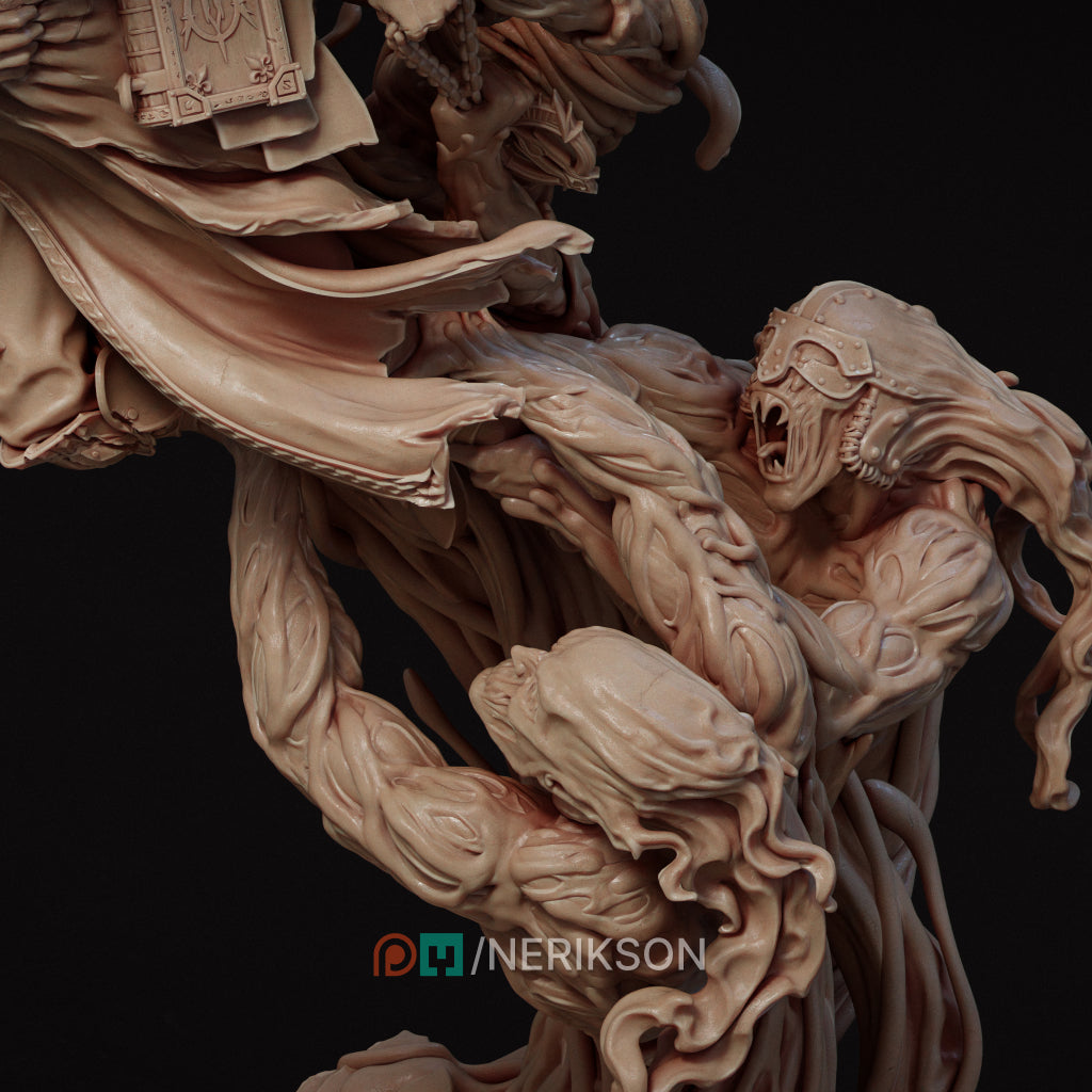 Torment of Faith Diorama Miniature Resin Model Kit | by Nerikson