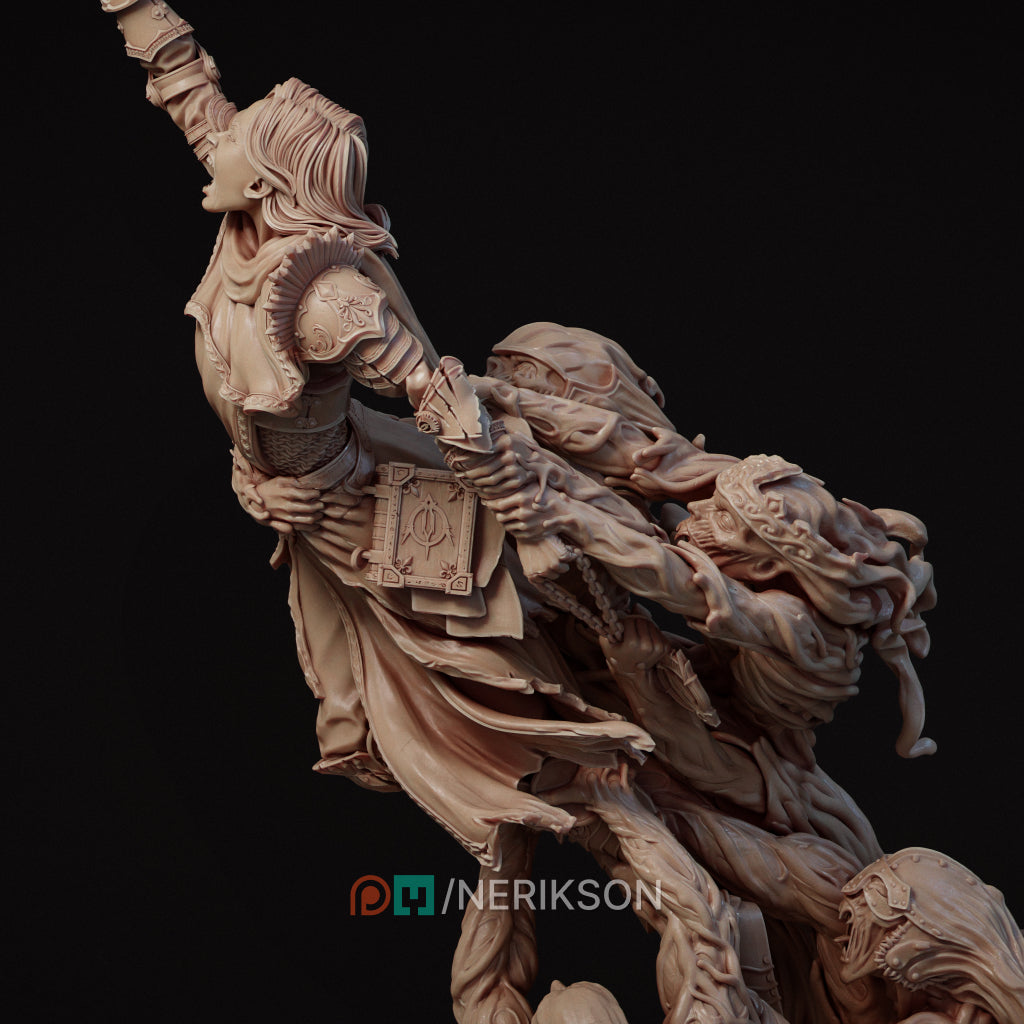 Torment of Faith Diorama Miniature Resin Model Kit | by Nerikson