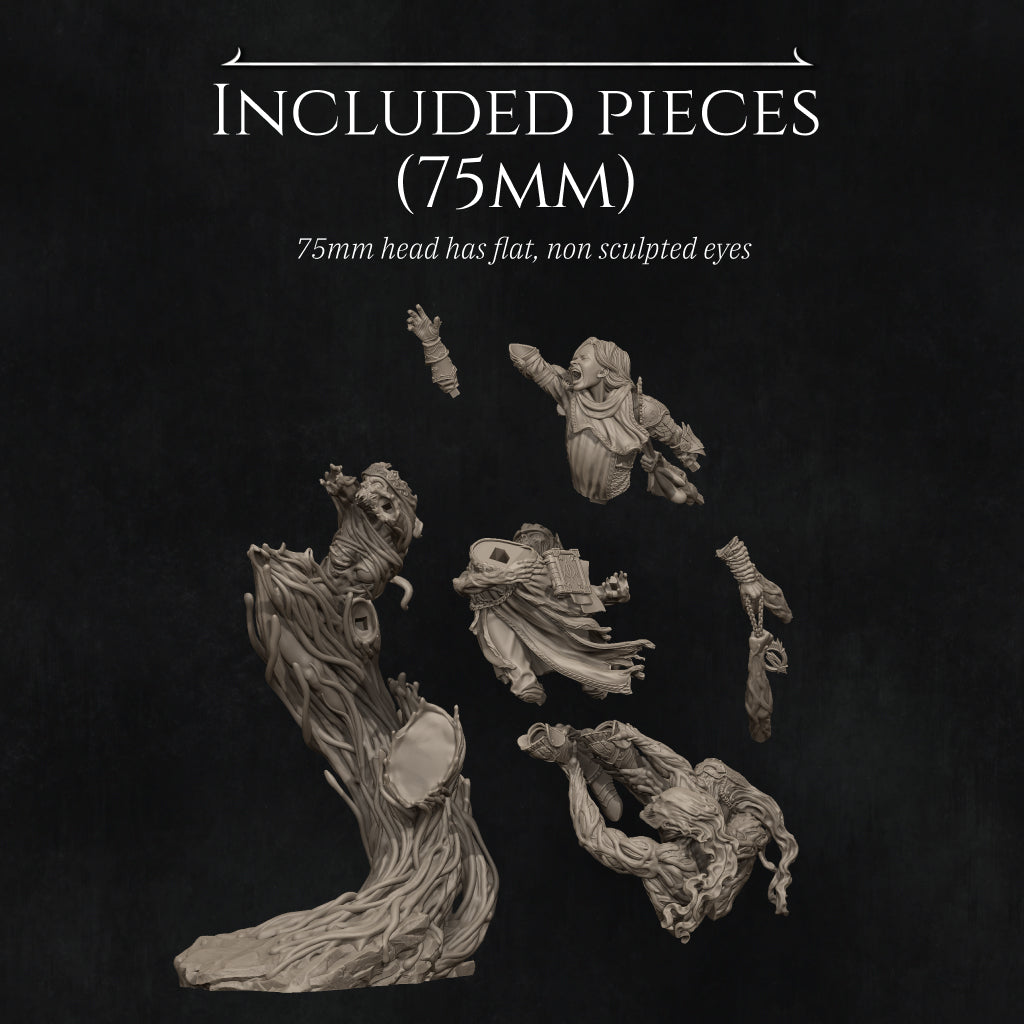 Torment of Faith Diorama Miniature Resin Model Kit | by Nerikson